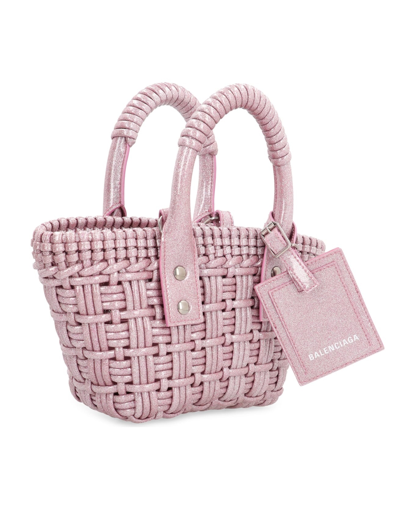 BALENCIAGA Bistro Xxs Basket Handbag | italist | REVERSIBLE