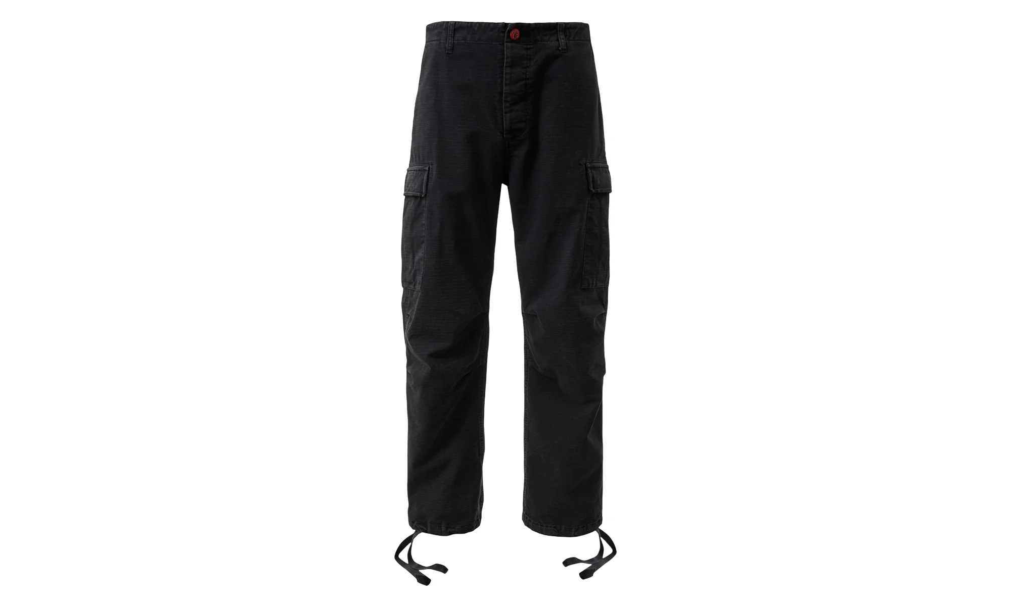 Canvas Cargo Pants "Black" HSR266 - 1