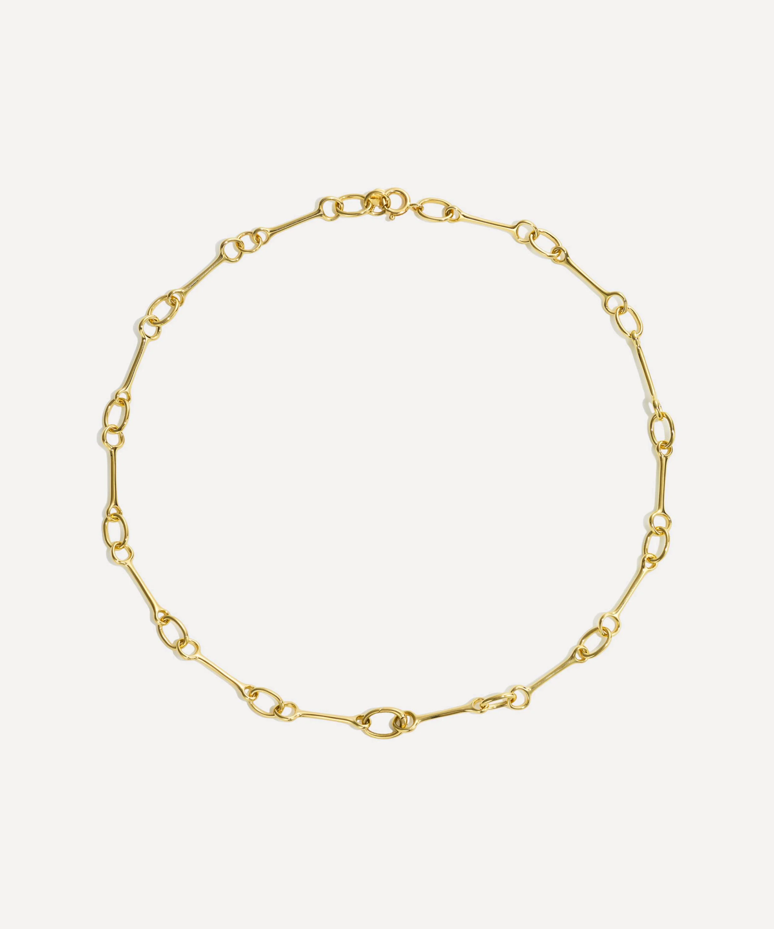 14ct Gold Signature Link Necklace - 1