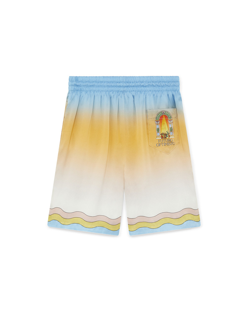 CASABLANCA La Danse Silk Shorts outlook