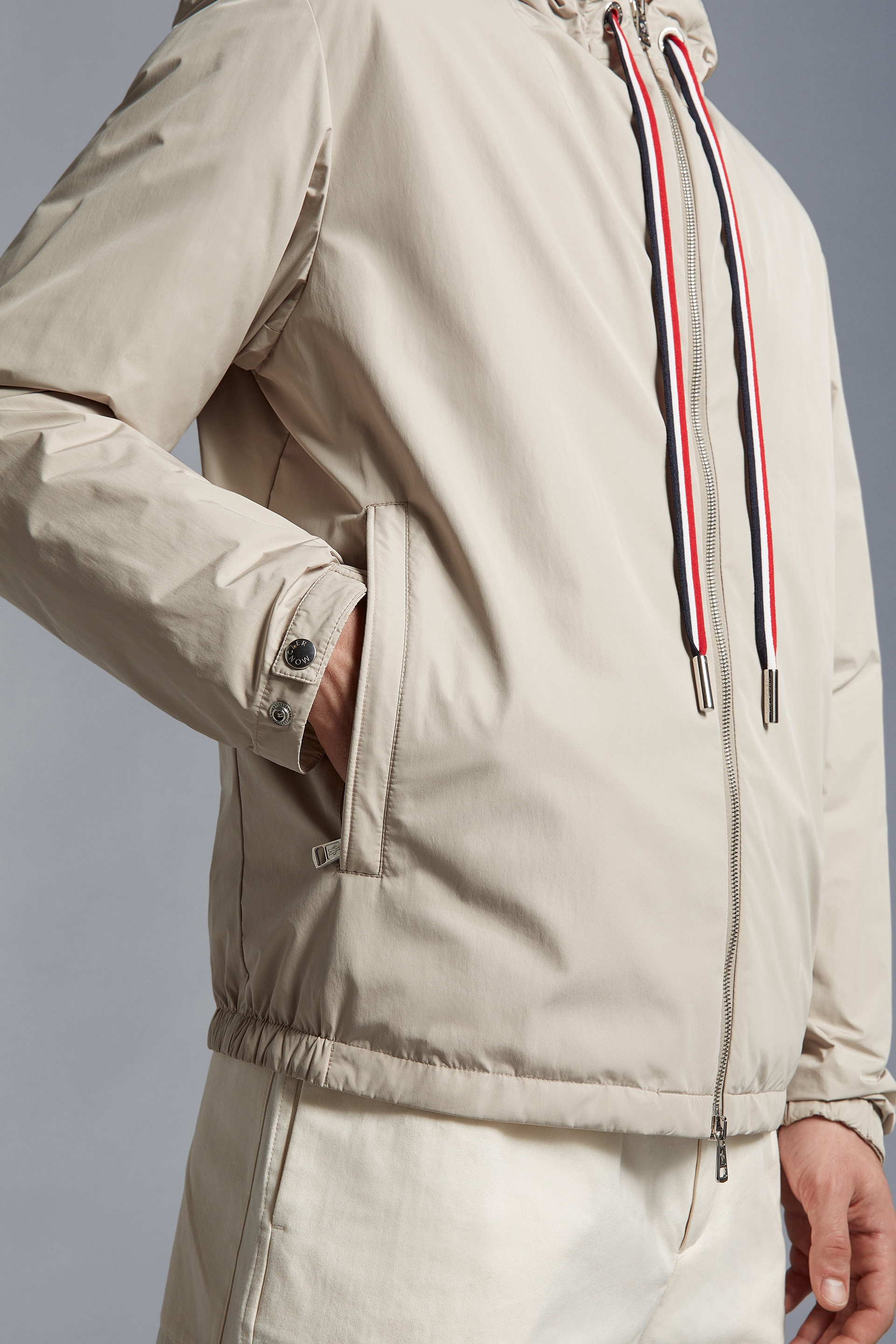 Moncler Cerou Short Down Jacket Soft White Men's - SS23 - US