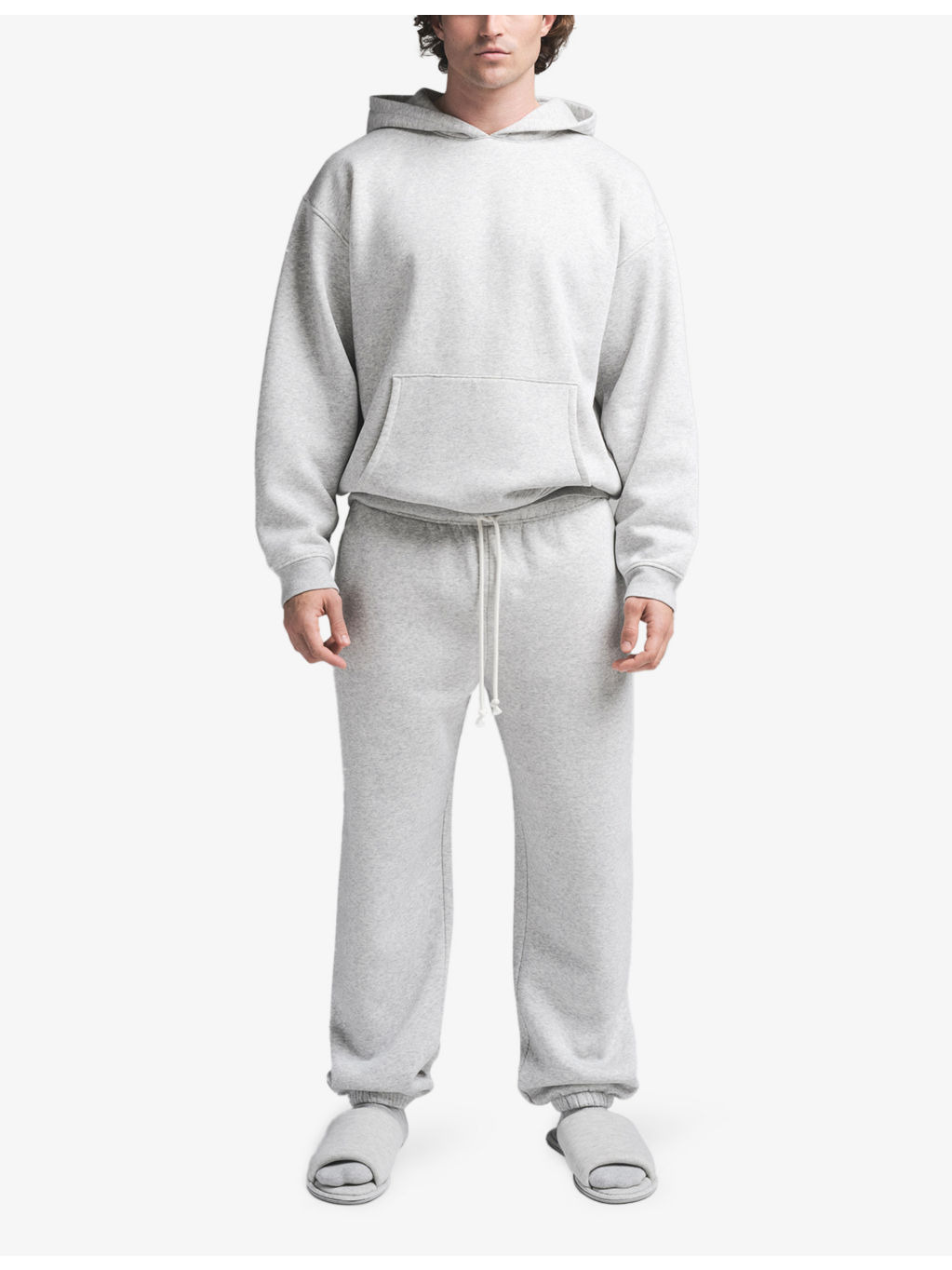 Lounge Relaxed Cotton-Jersey Hoody - 2