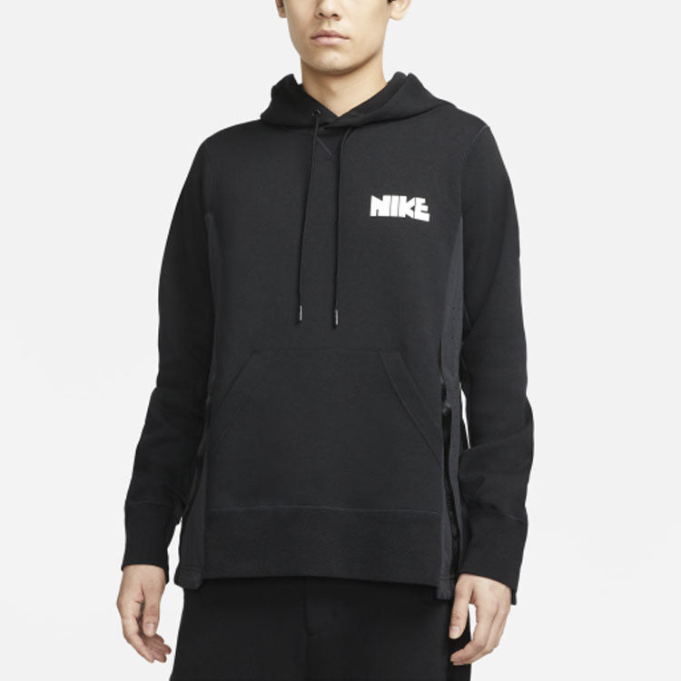 Nike x Sacai Crossover Logo Printing Splicing Contrasting Colors Sports Asia Edition Black CZ4695-01 - 3