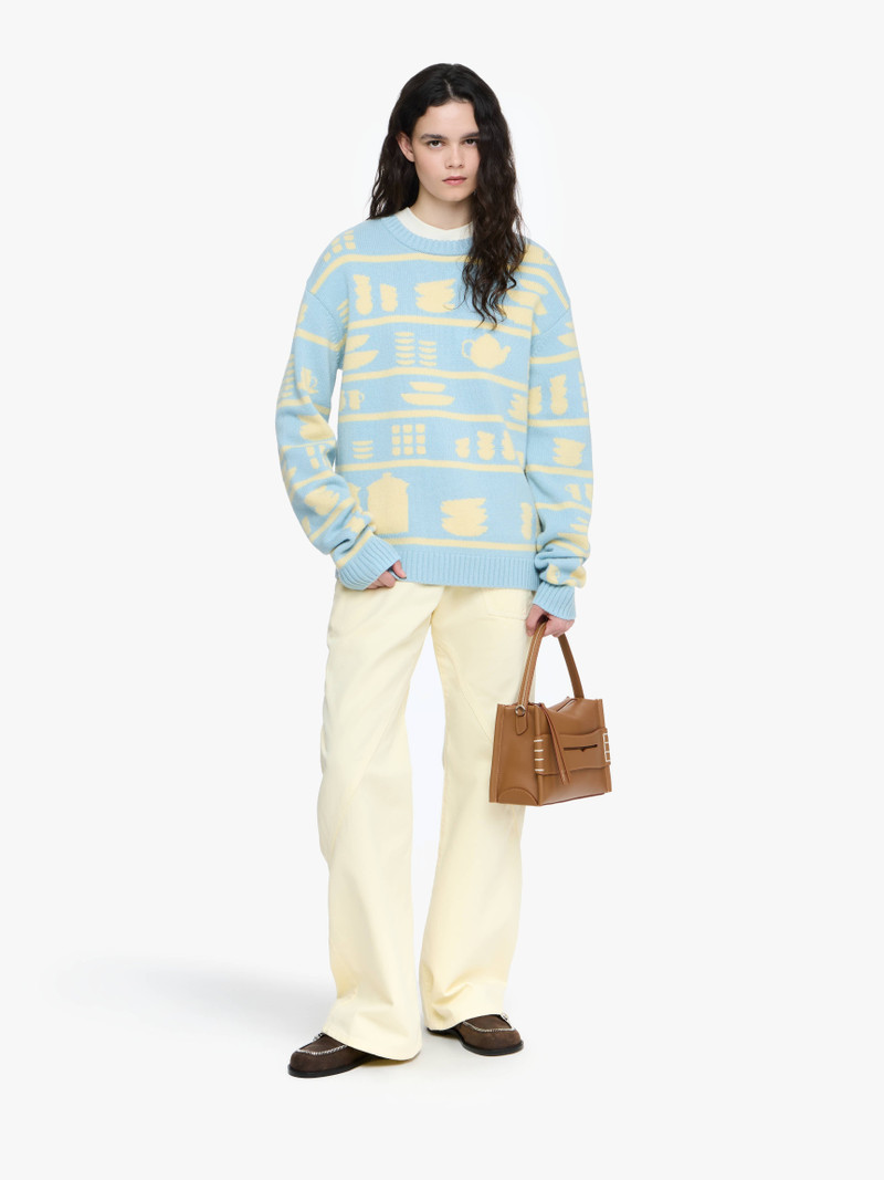 JW Anderson CROCKERY JACQUARD JUMPER outlook