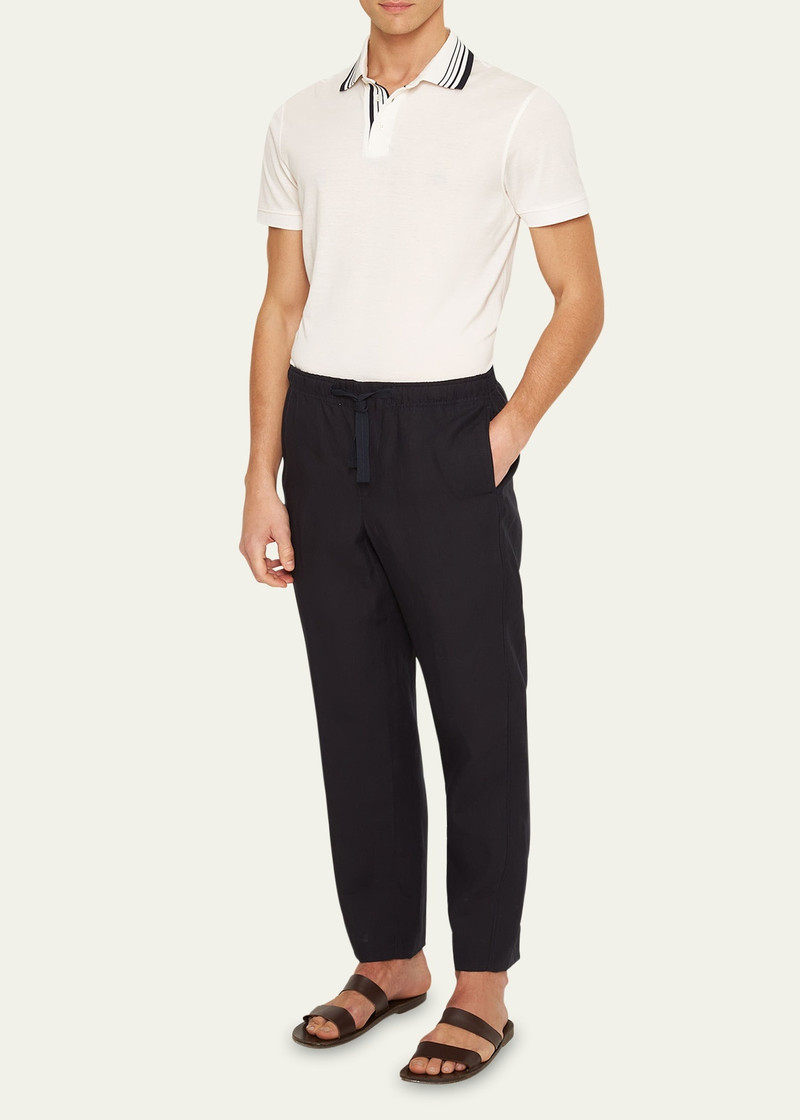 ORLEBAR BROWN Men's Alex Linen Trousers outlook