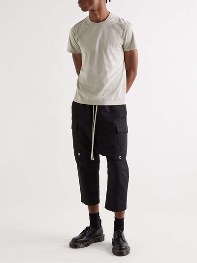 Rick Owens Level Organic Cotton-Jersey T-shirt outlook