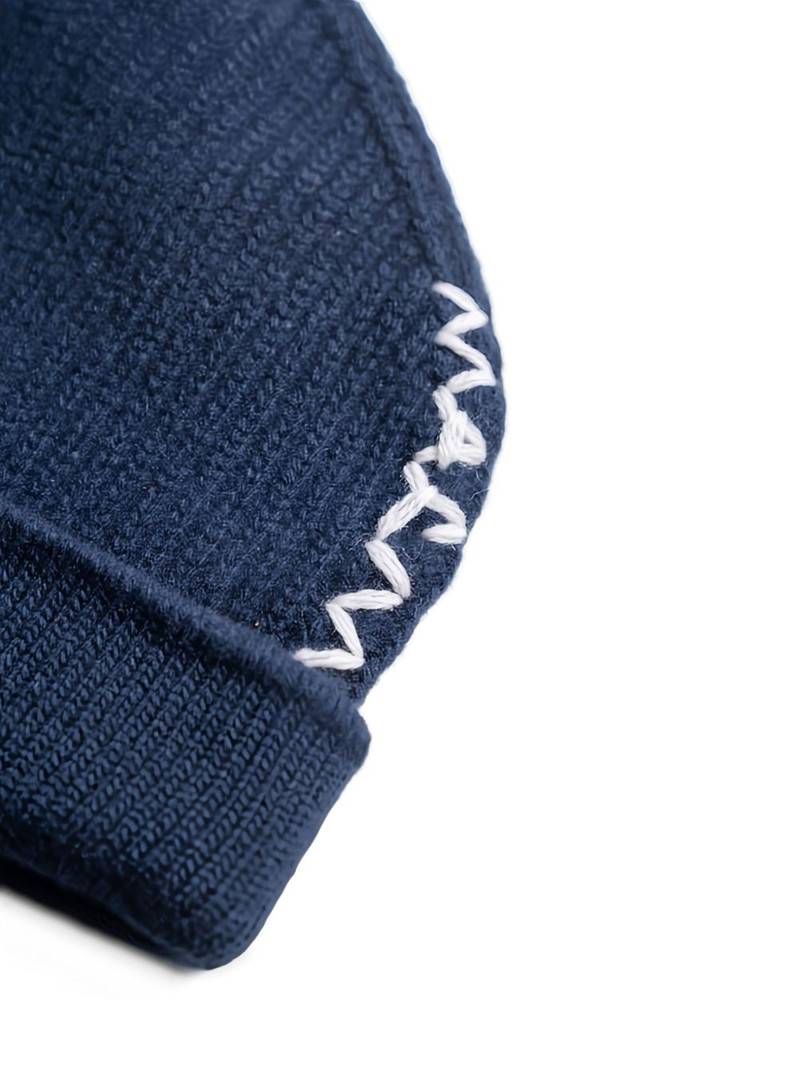 logo-embroidered beanie 4