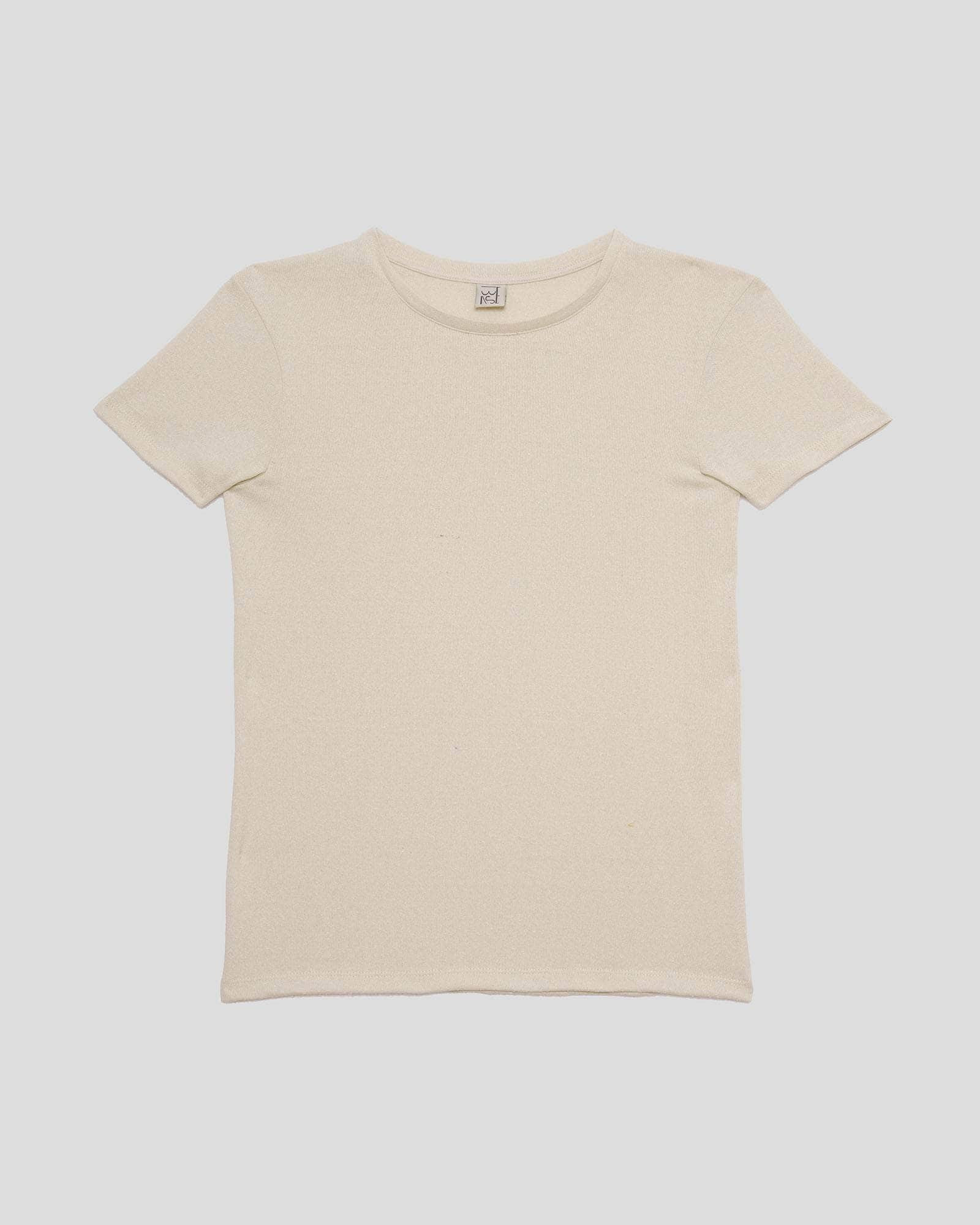 Silk Tee Shirt - Wild Silk Jersey - 7