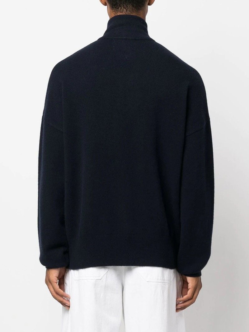 high-neck pullover jumper 5