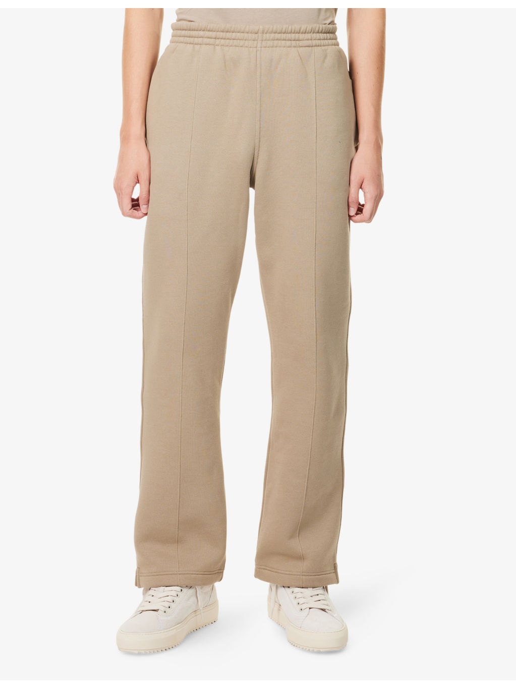 Initial Logo-Print Cotton Jogging Bottoms - 3