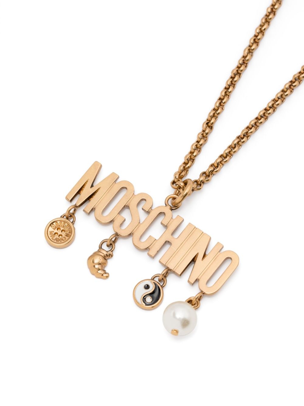 logo-lettering necklace - 3