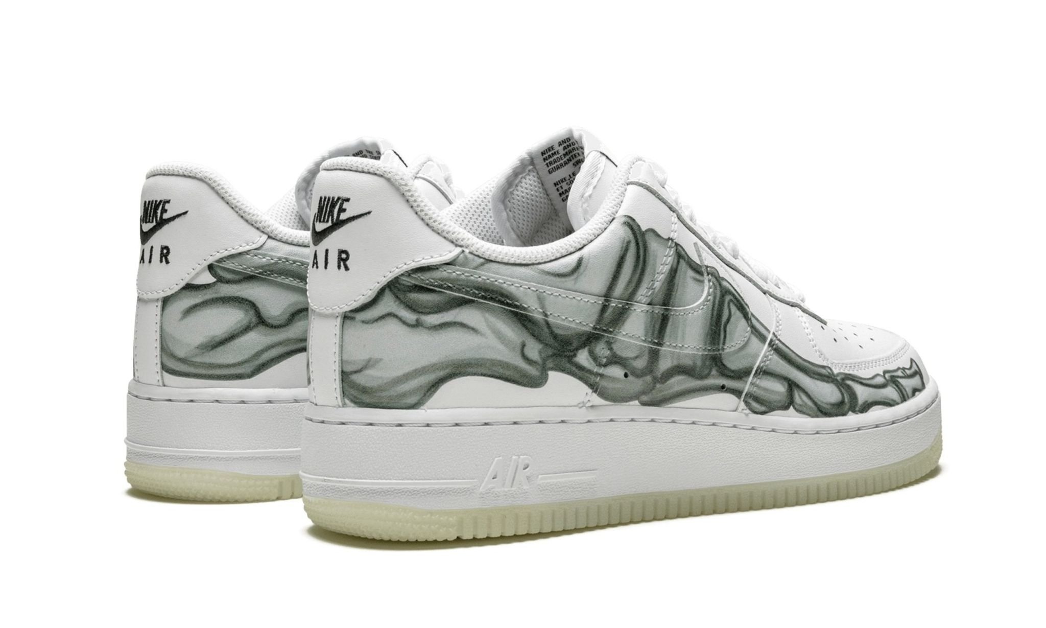 NIKE AIR FORCE1 ‘07 SKELETON QS Nike Air Force 1 Low '07 QS Purple Skeleton Halloween (2021