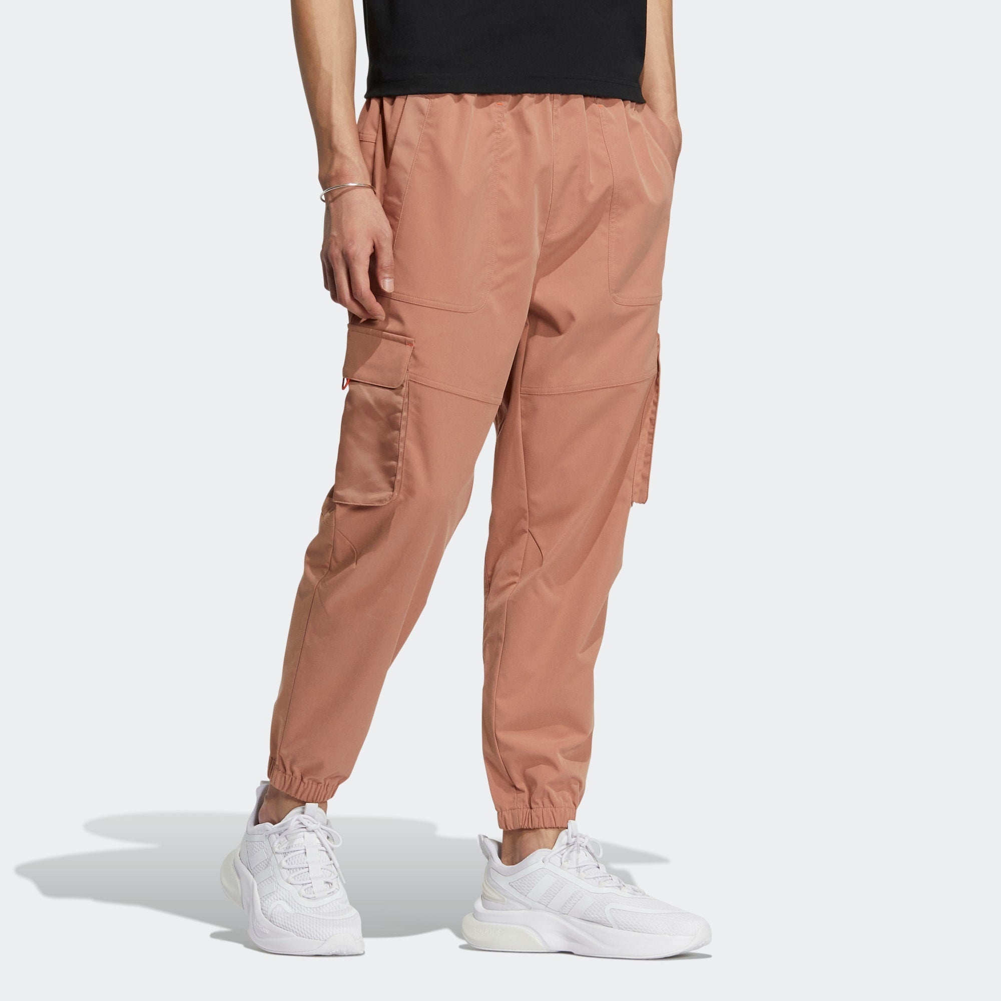 adidas CNY Sportswear Pants 'Brown' HZ3030 - 4