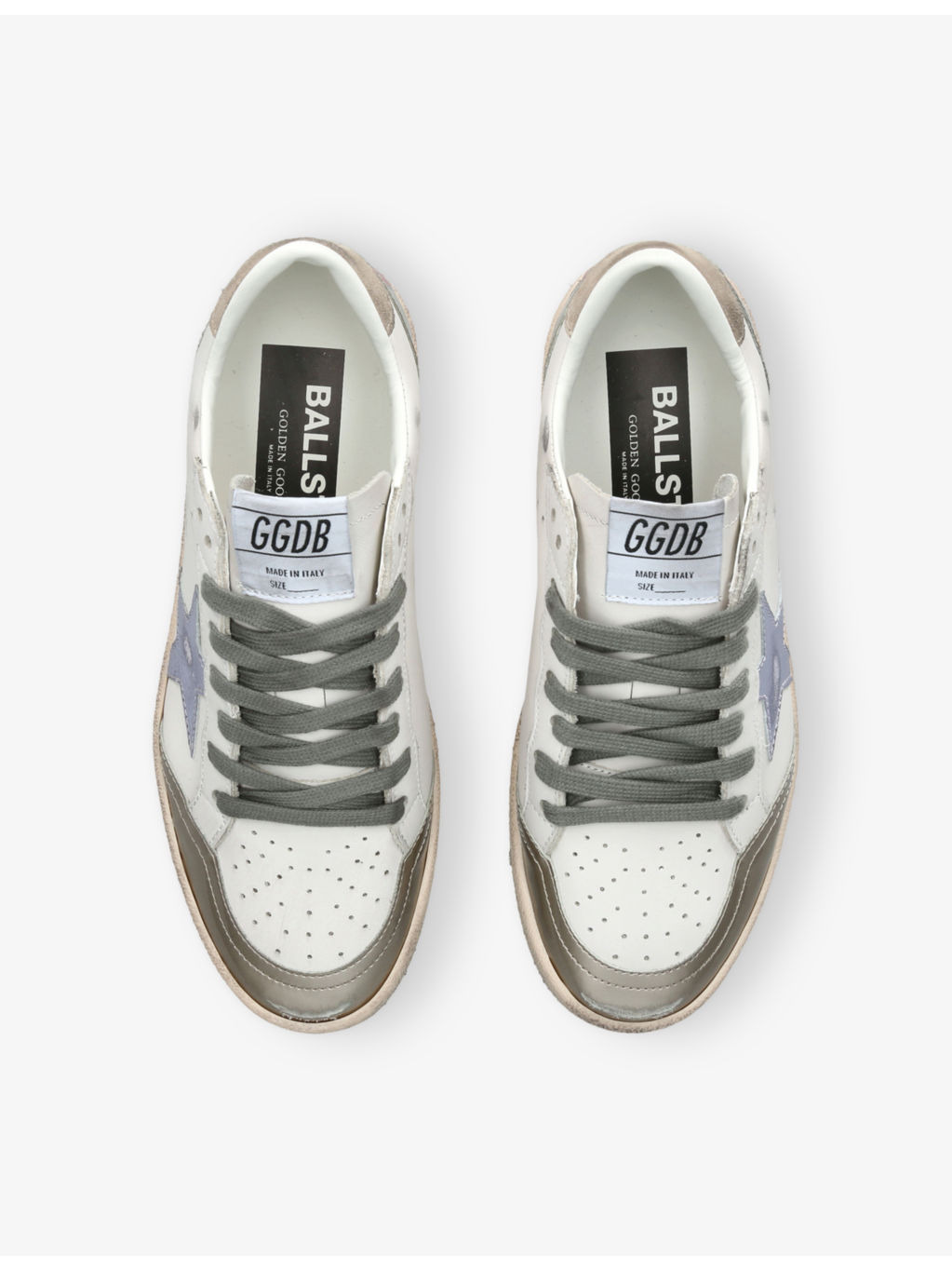Women’s Ball Star Leather Low-Top Trainers - 2