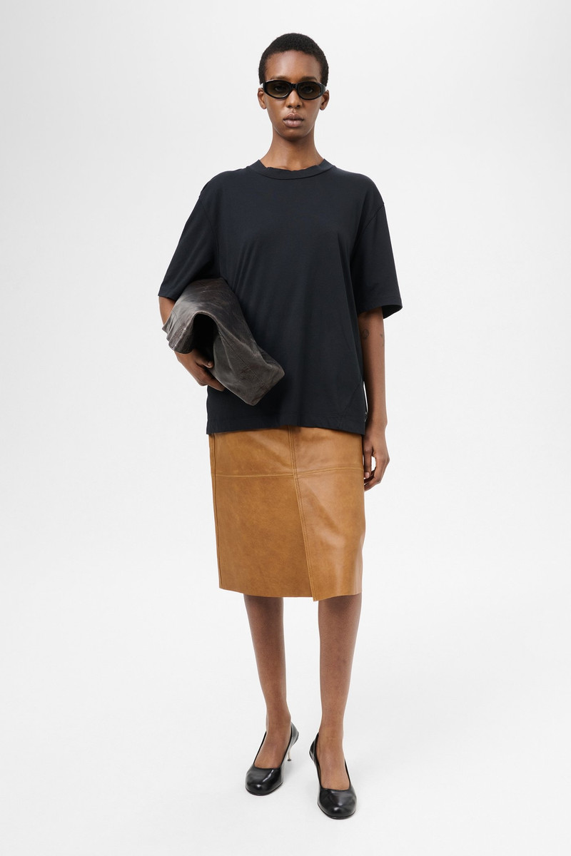 Our Legacy Big T-Shirt Black Clean Jersey outlook