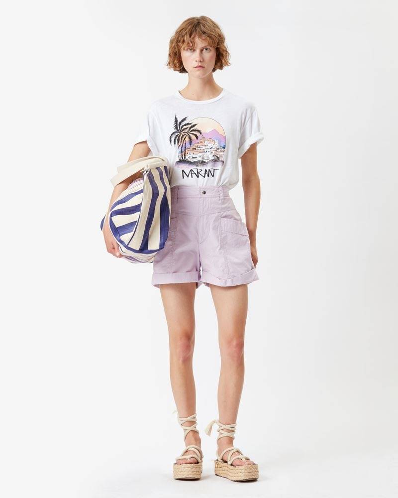 Isabel Marant Étoile RACHEL COTTON SHORTS outlook
