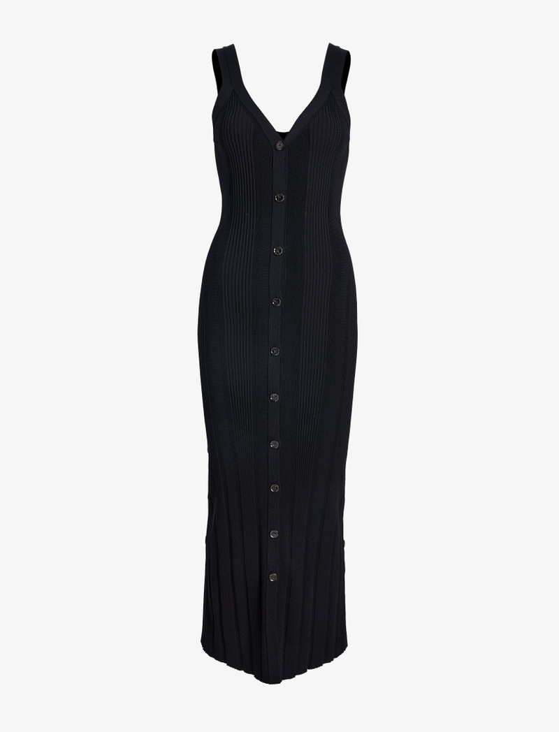 Ellis Dress in Column Rib - 1