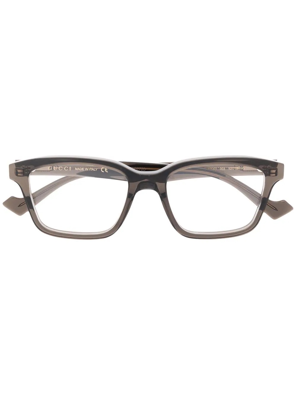 rectangle-frame glasses - 1