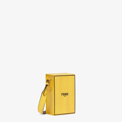 FENDI Yellow leather bag outlook