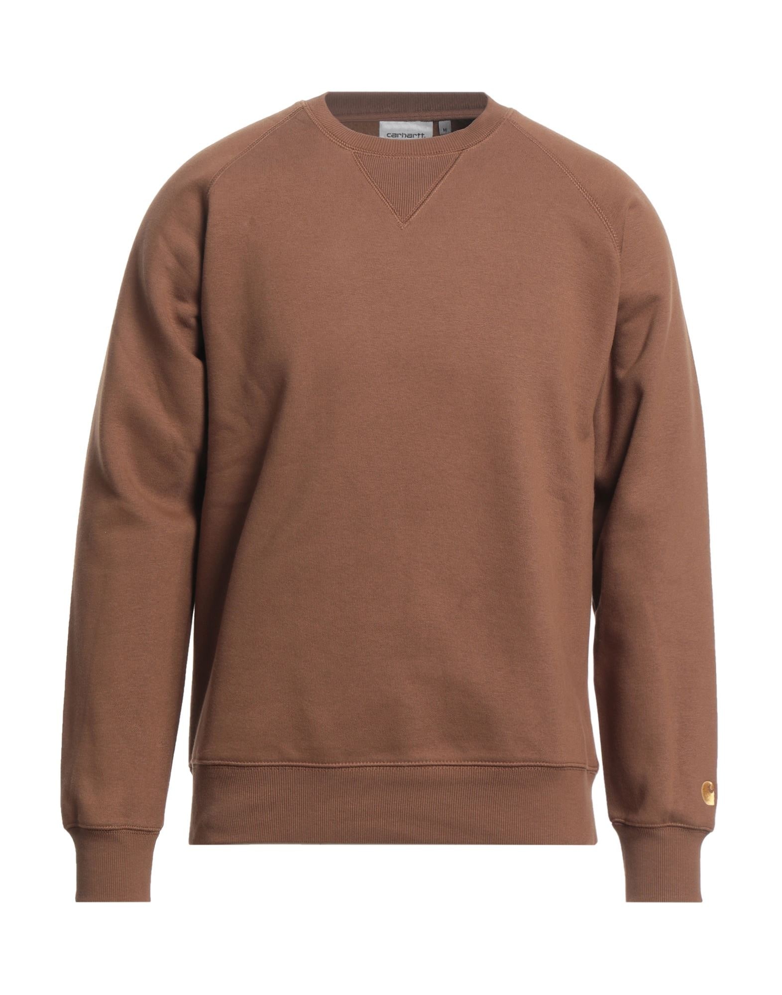 Khaki Men's Sweatshirt - 1