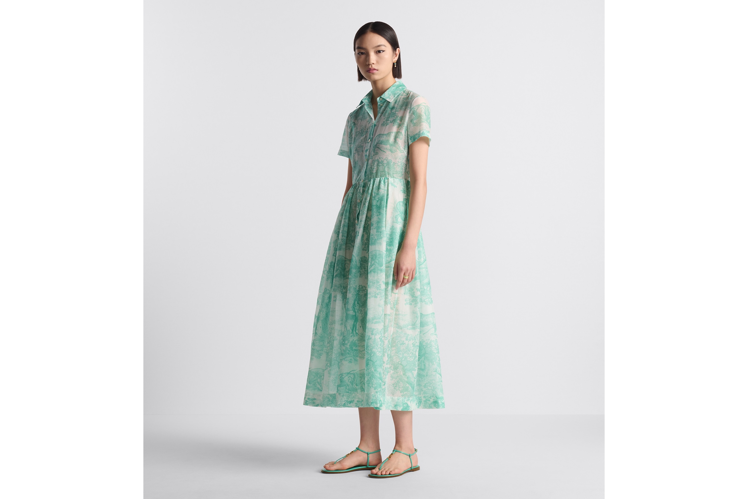 Dioriviera Mid-Length Shirt Dress - 2