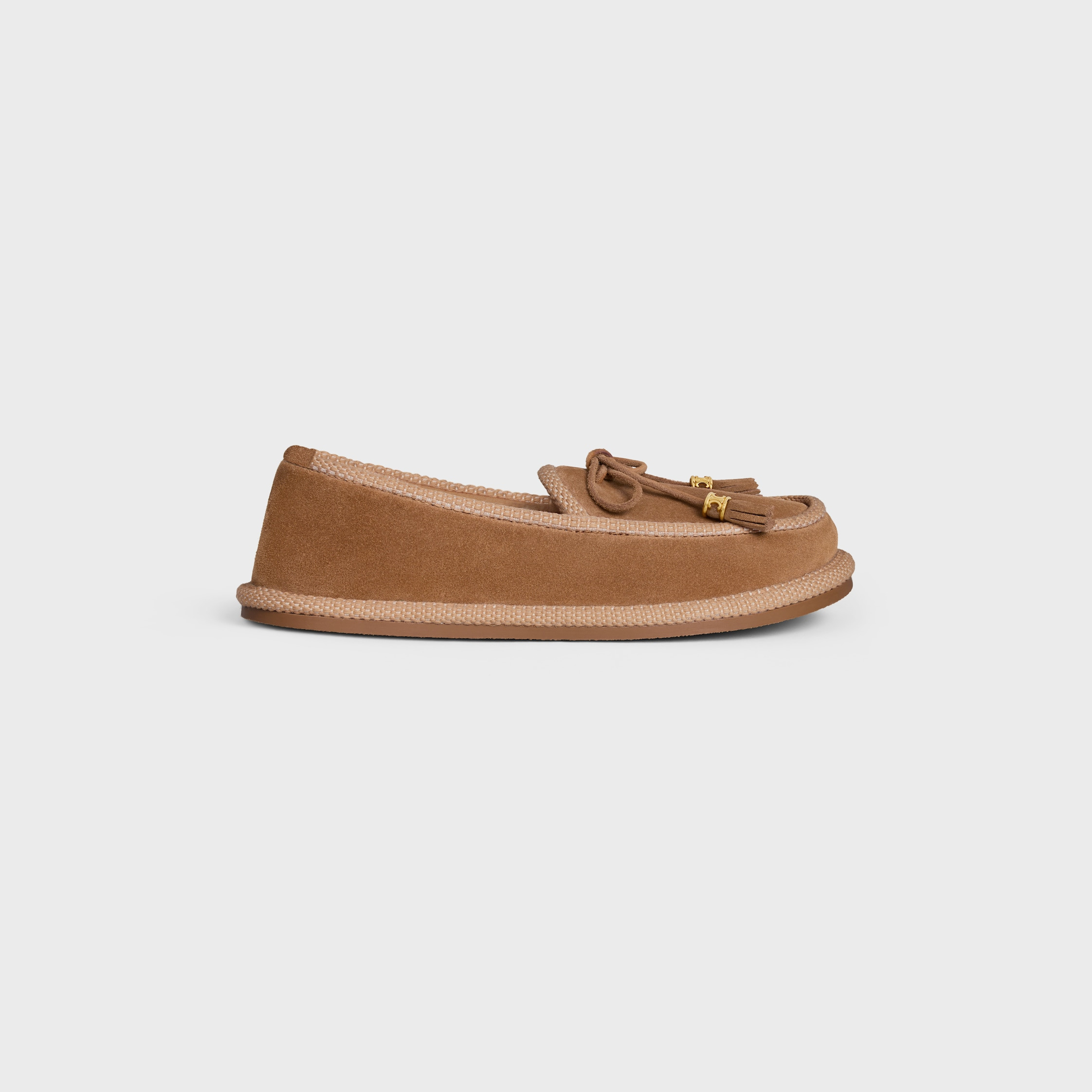 CELINE BOUBOU SLIPPERS IN Suede Calfskin - 1