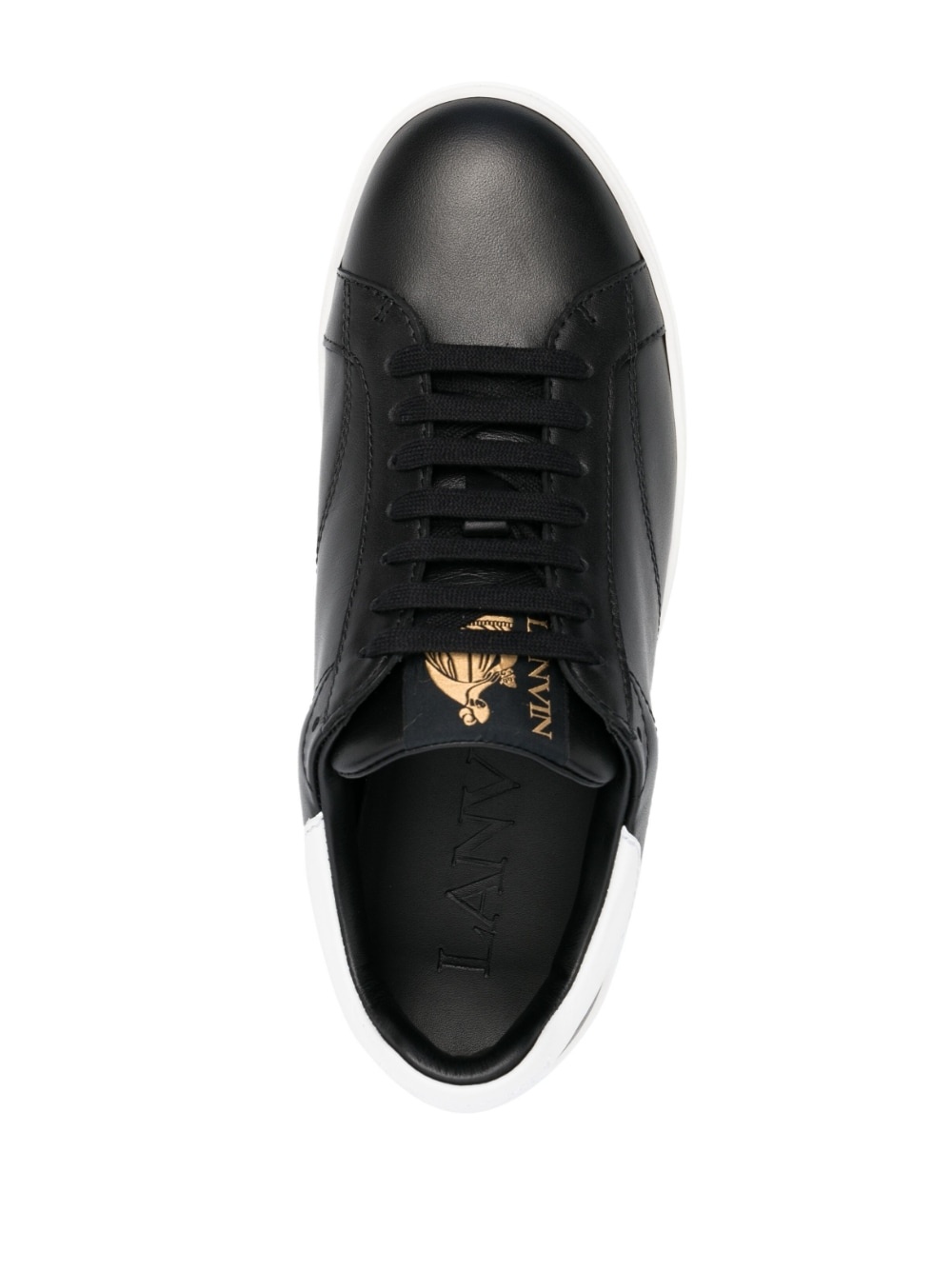 DDB0 low-top leather trainers - 4