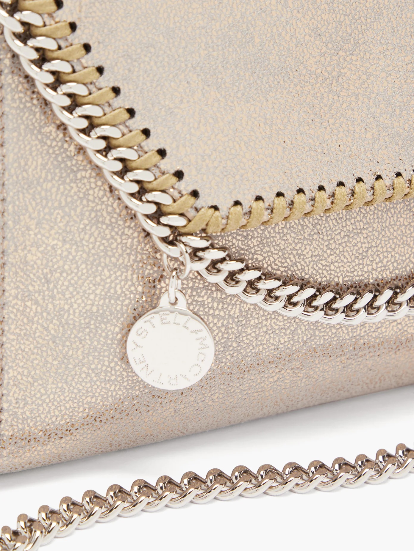 New Falabella mini faux-suede shoulder bag - 6