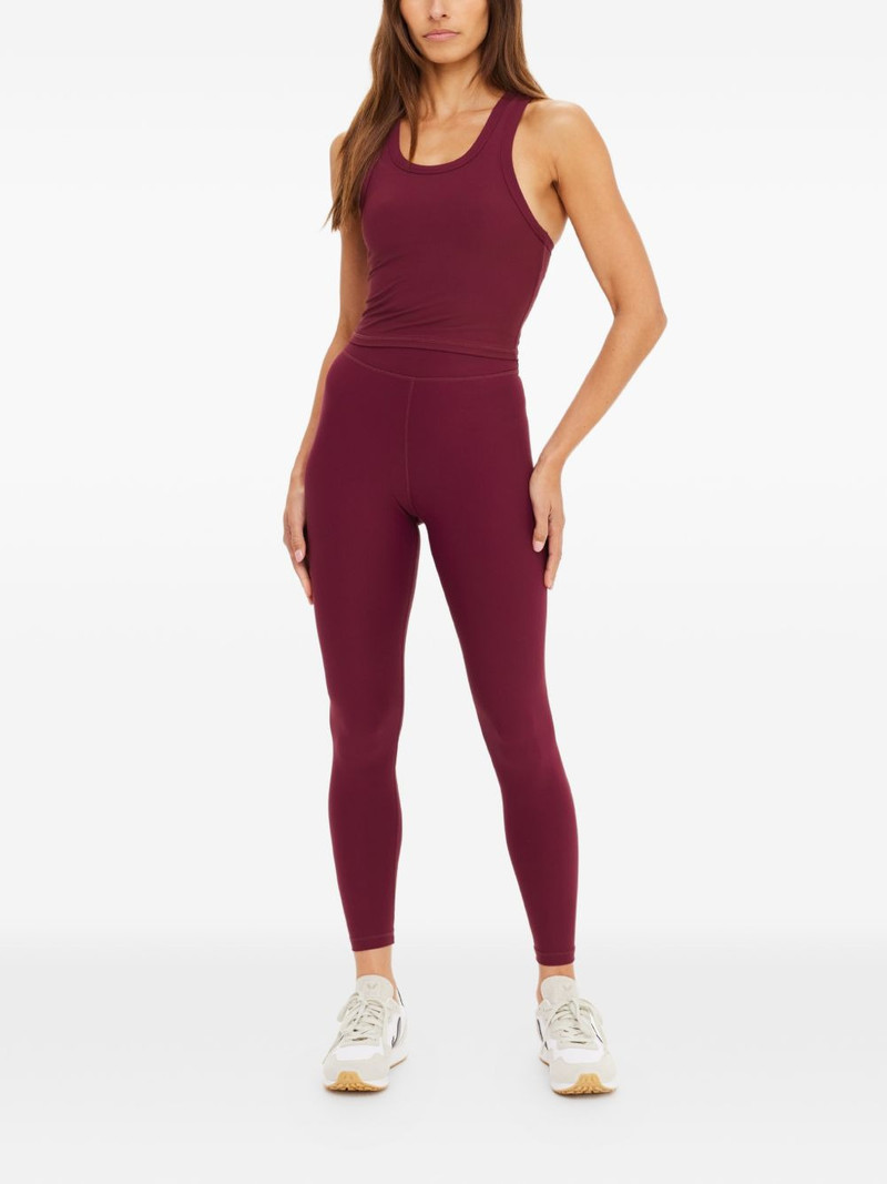 THE UPSIDE Sophie peached crop top outlook