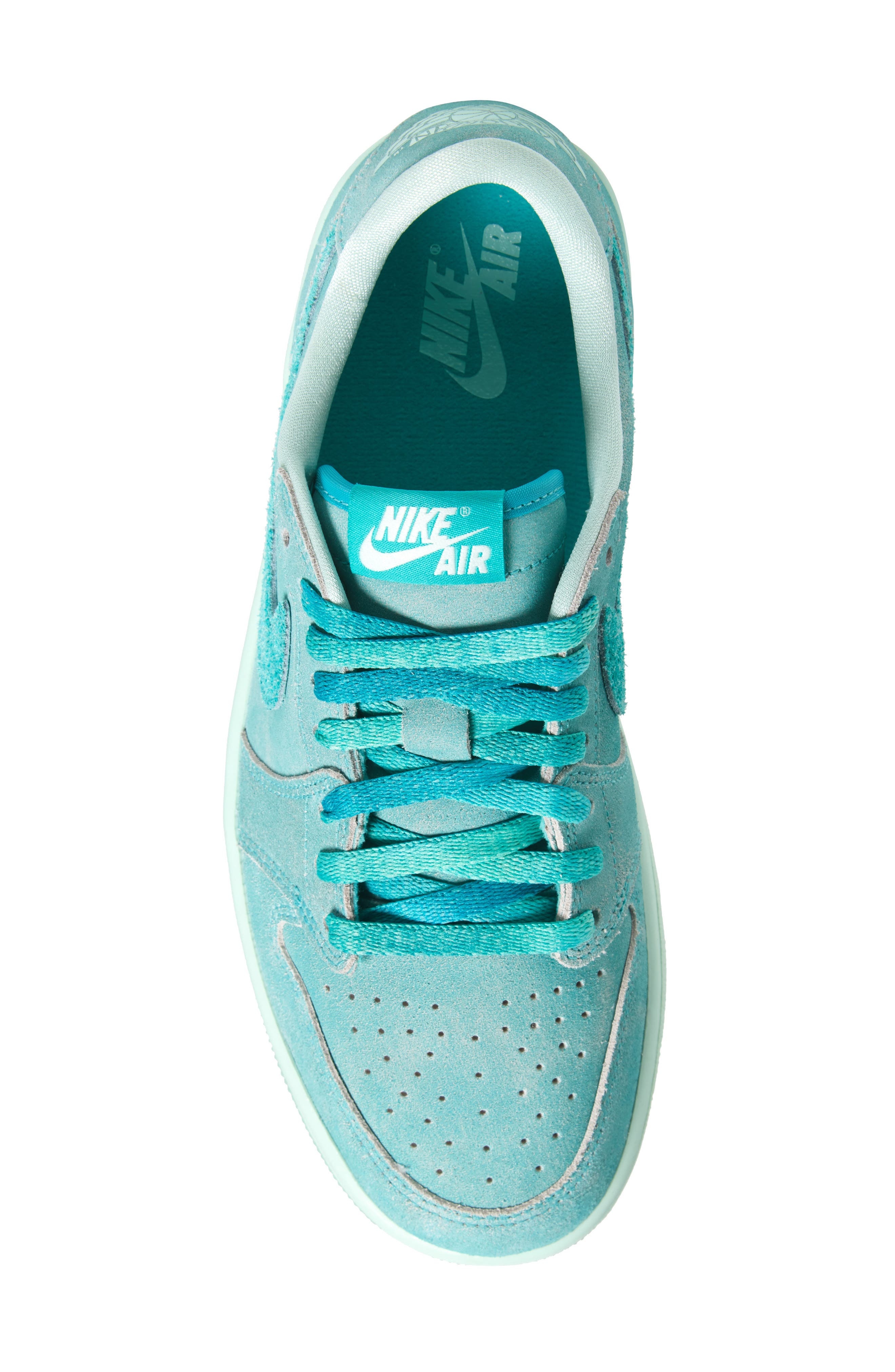 Air Jordan 1 Retro Low Basketball Sneaker in Washed Teal/Teal/Igloo at Nordstrom - 5