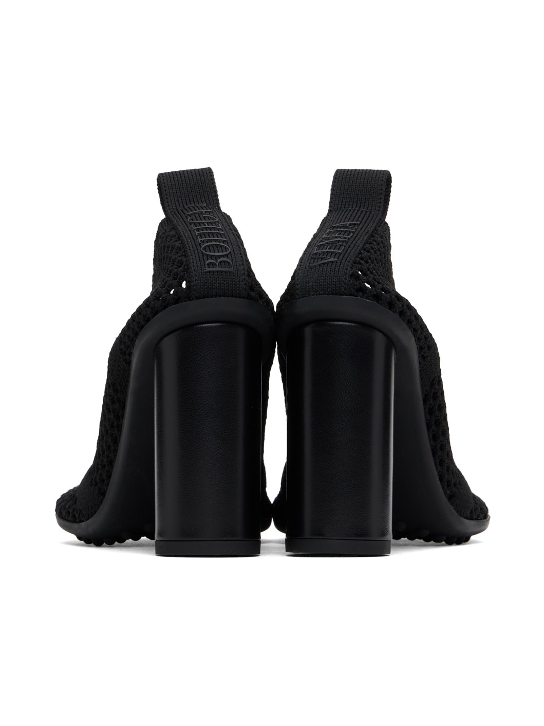 Black Atomic Pump Heels - 2
