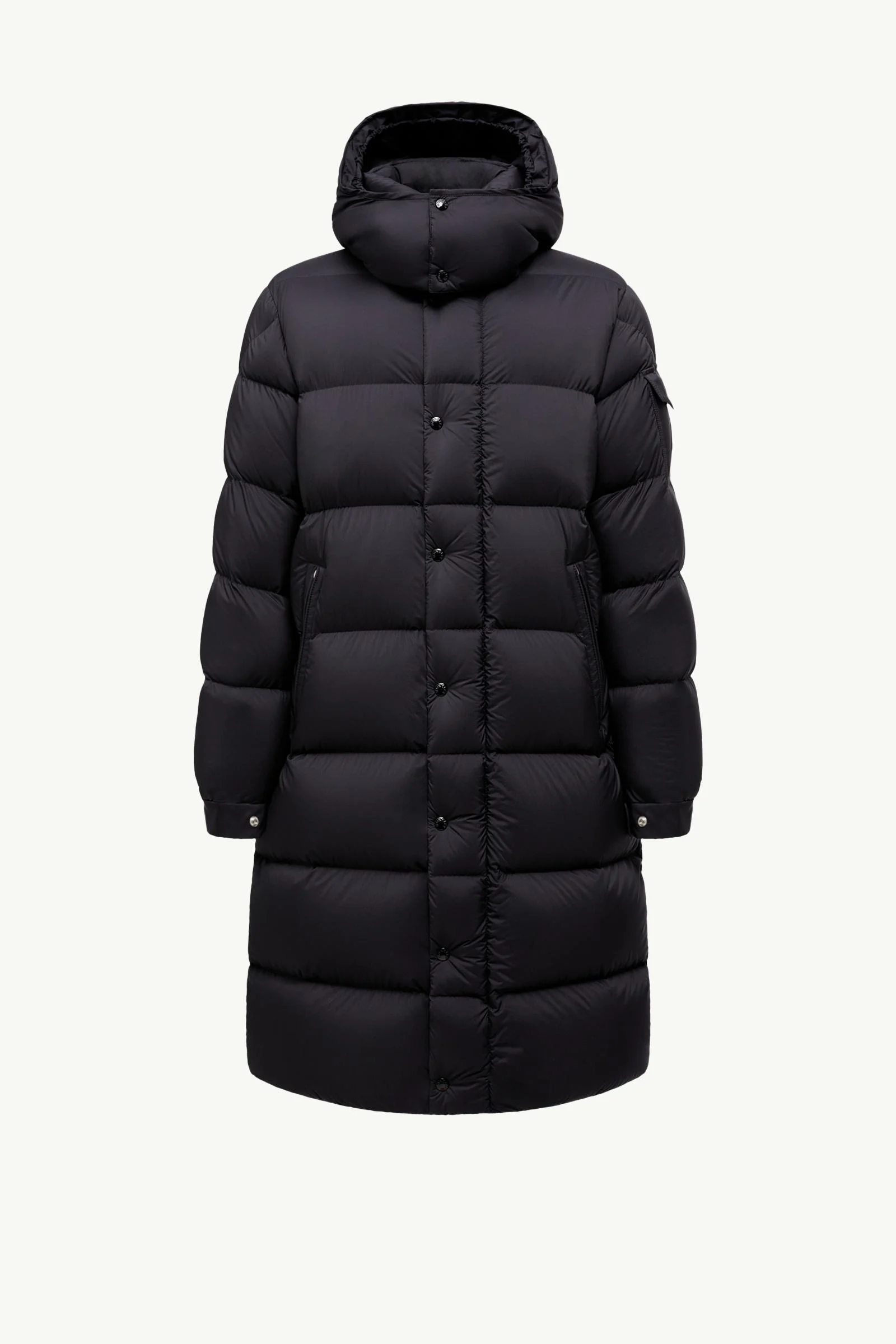 Hanoverian Hooded Long Down Jacket - 1
