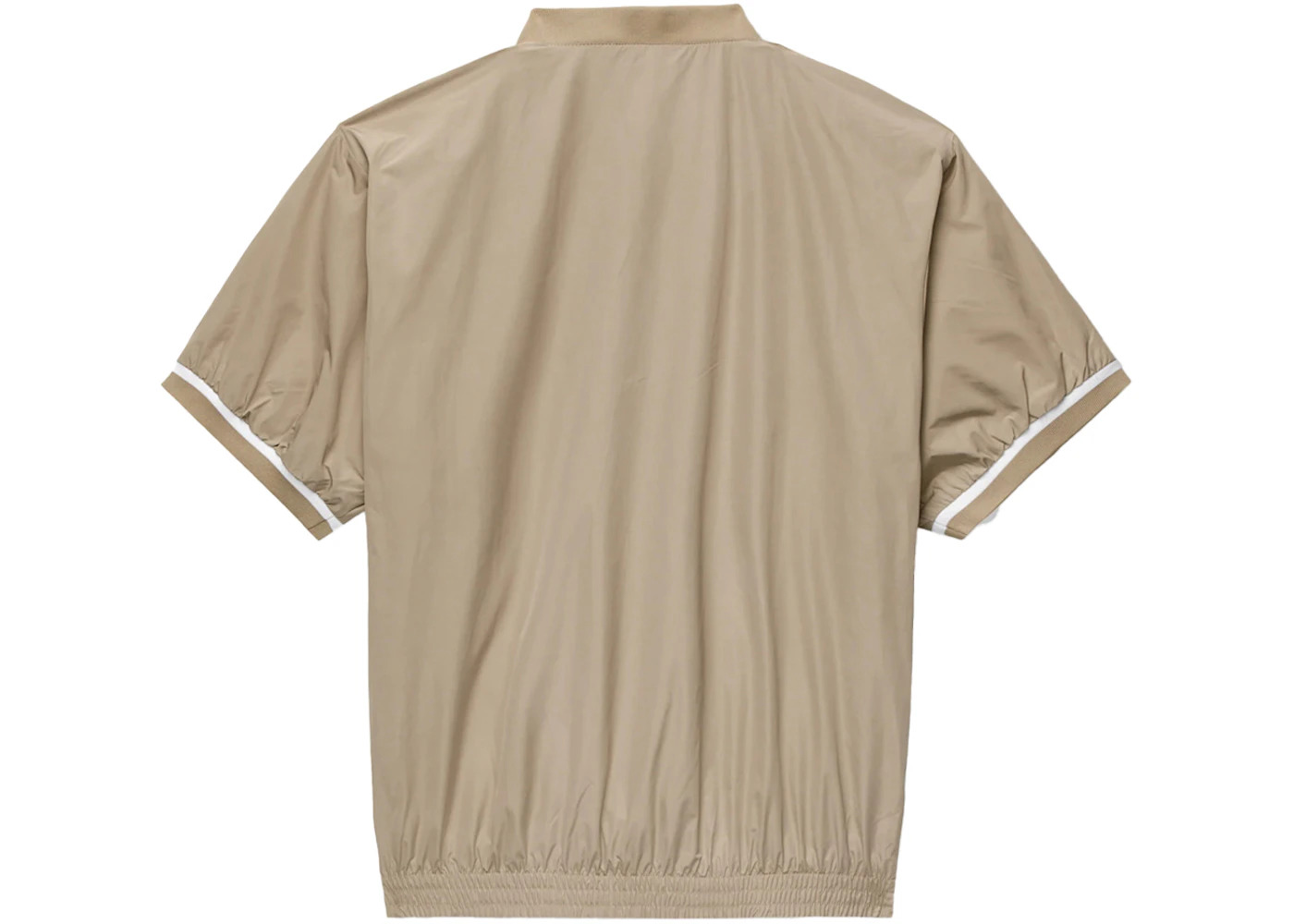Nike Authentics Short Sleeve Basketball Warm Up Shirt Brown - 2
