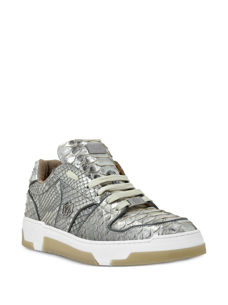 PHILIPP PLEIN logo-detail sneakers outlook