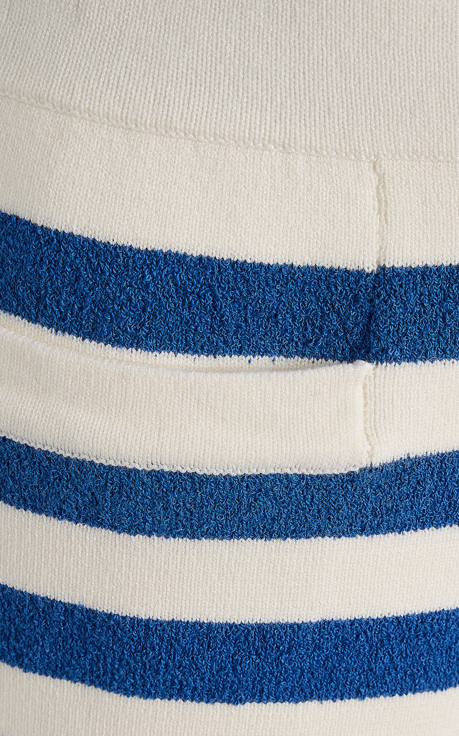 Ari Striped Knit Shorts blue - 5