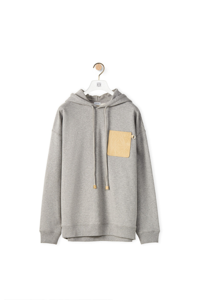Relaxed fit hoodie in cotton 1