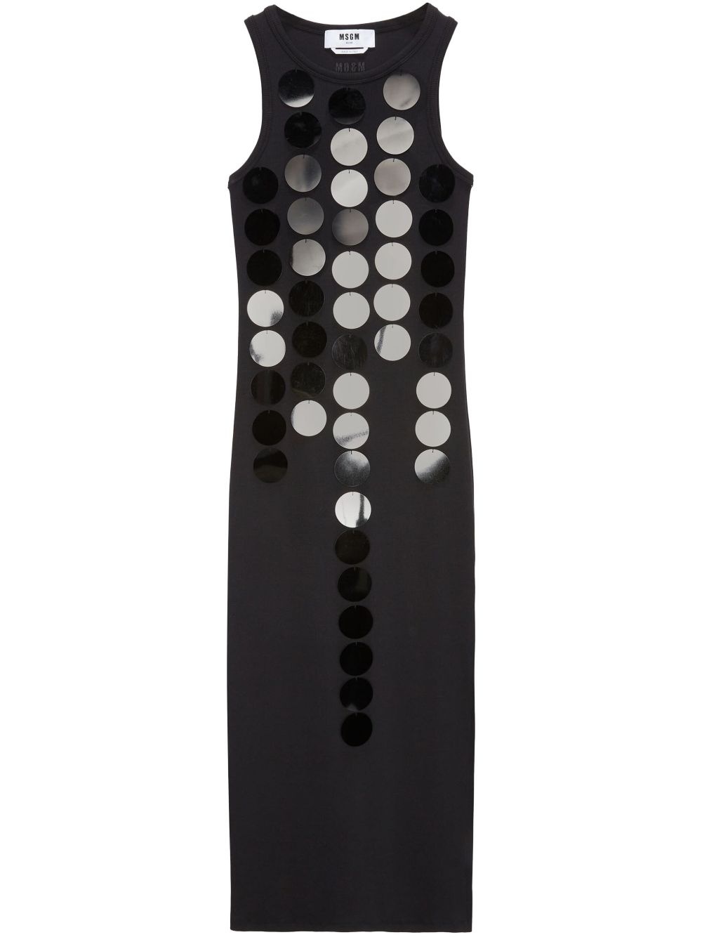 MSGM sequin-embellished maxi dress | REVERSIBLE