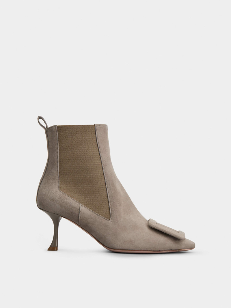 Viv' in The City Booties in Suede 1