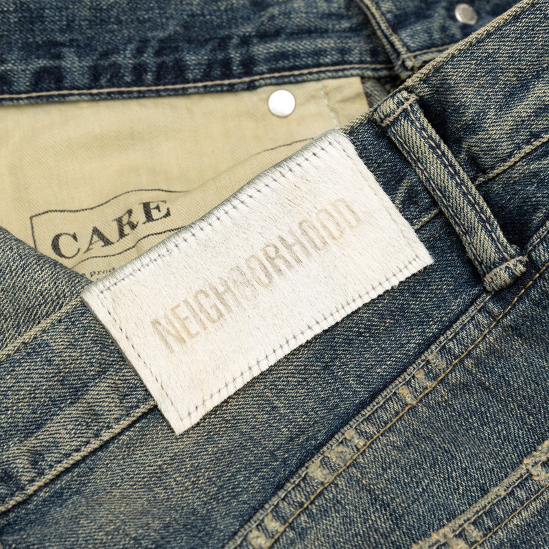 SAVAGE DENIM DP BASIC PANTS 5