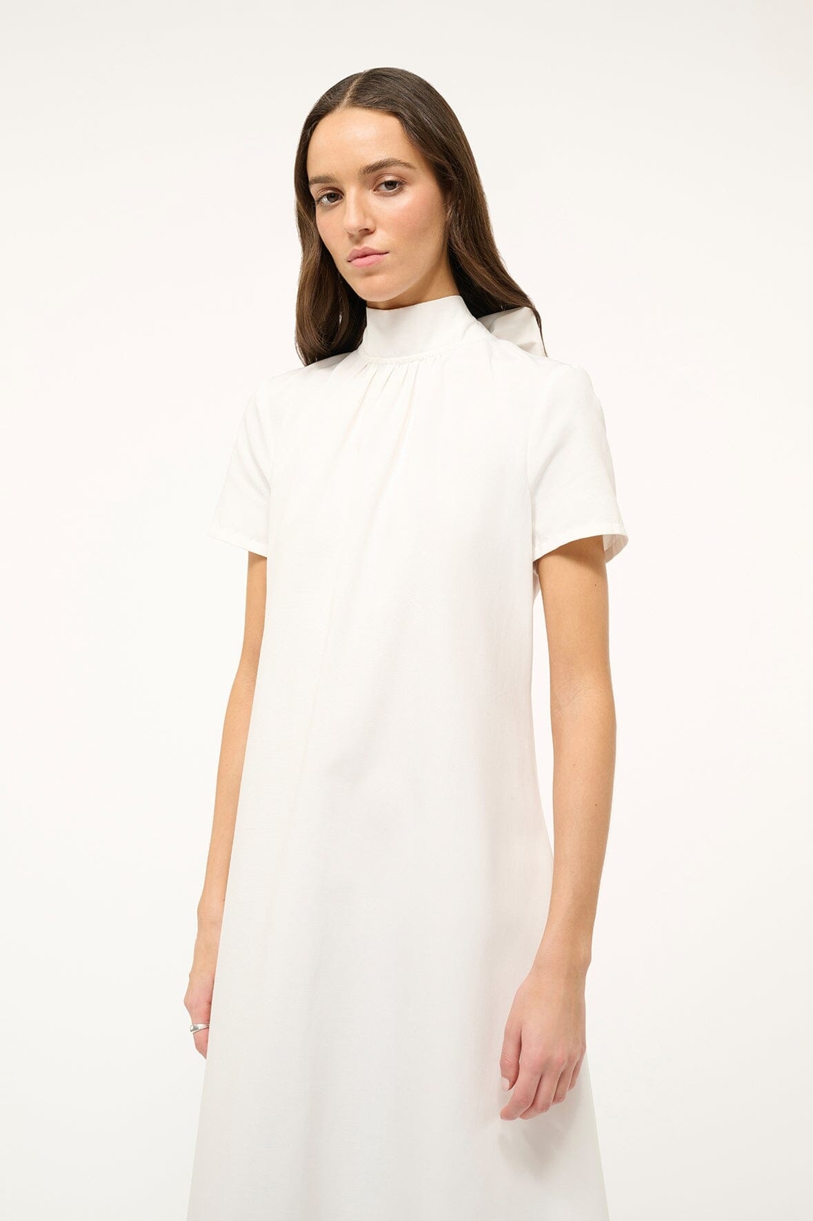 STAUD ILANA DRESS WHITE - 4