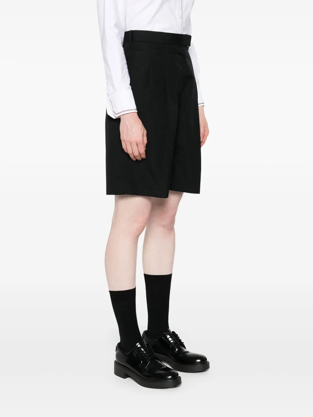 Thom Browne Women High-Waisted Shorts - 3