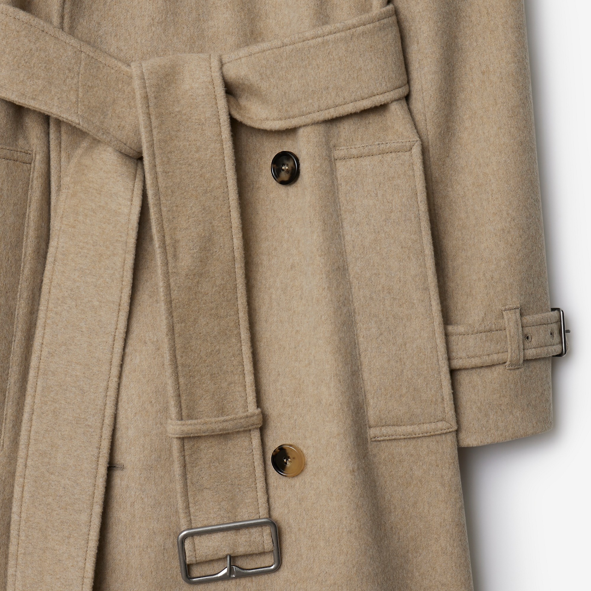 Cashmere Trench Coat - 5