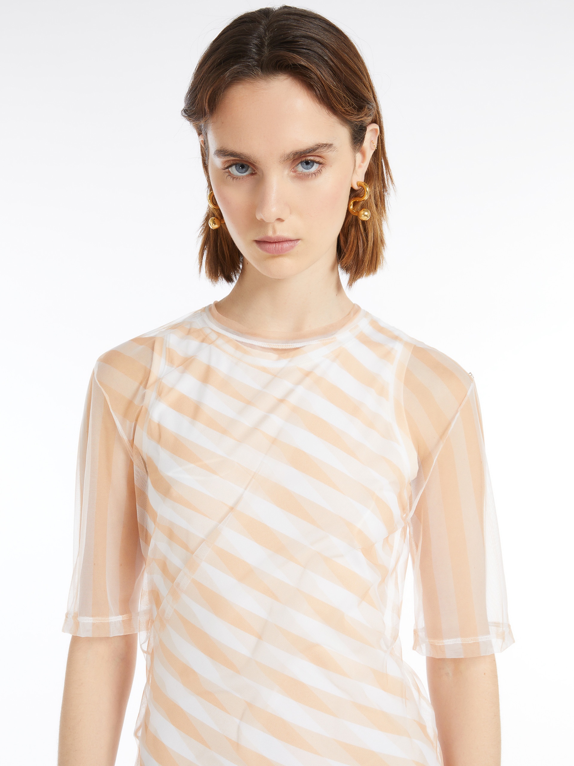 PAUSA Double op-art dress - 5