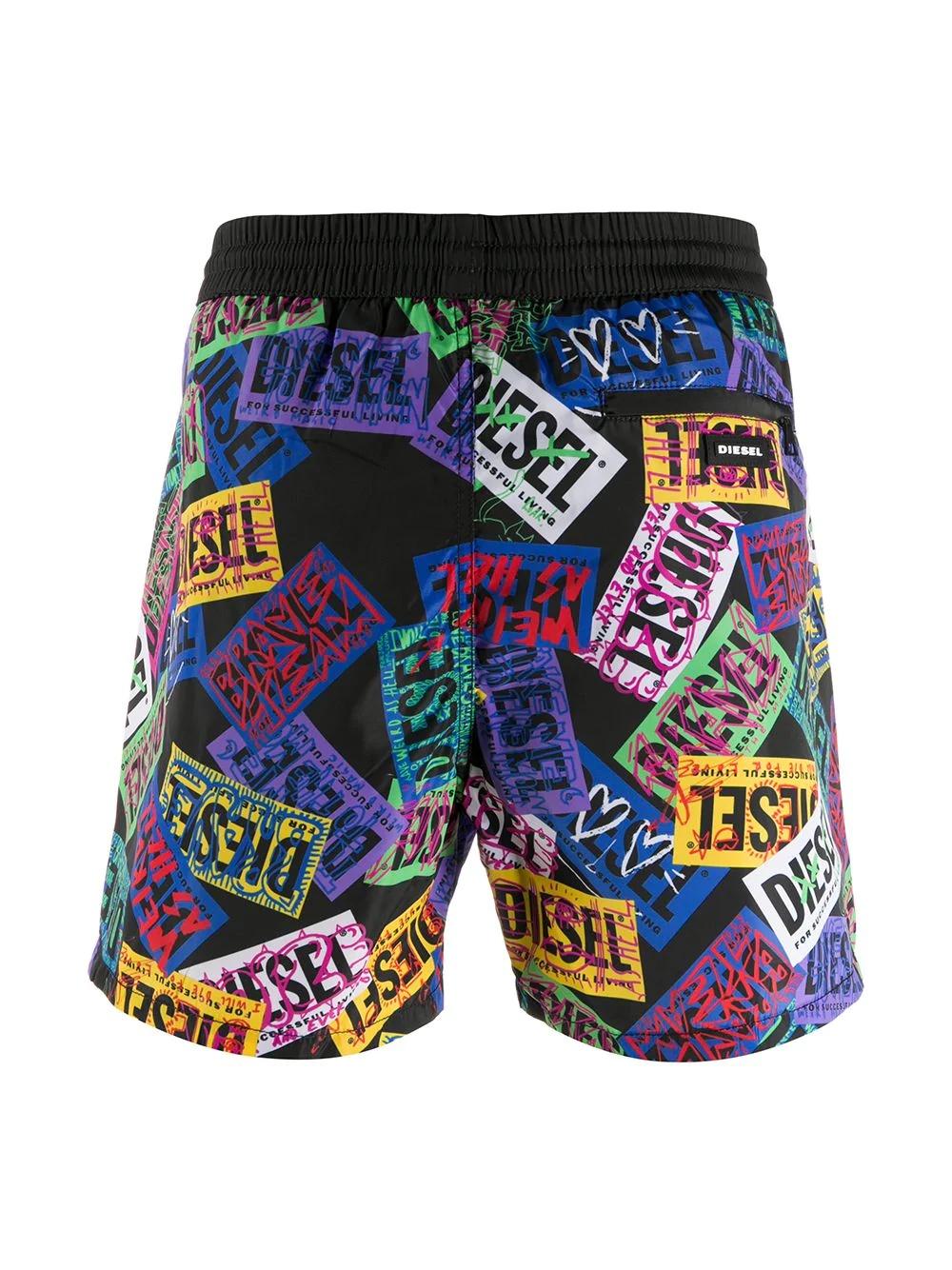 all-over logo swim shorts - 2