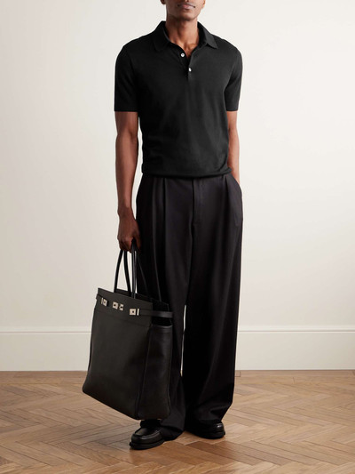 ZEGNA Slim-Fit Cotton Polo Shirt outlook