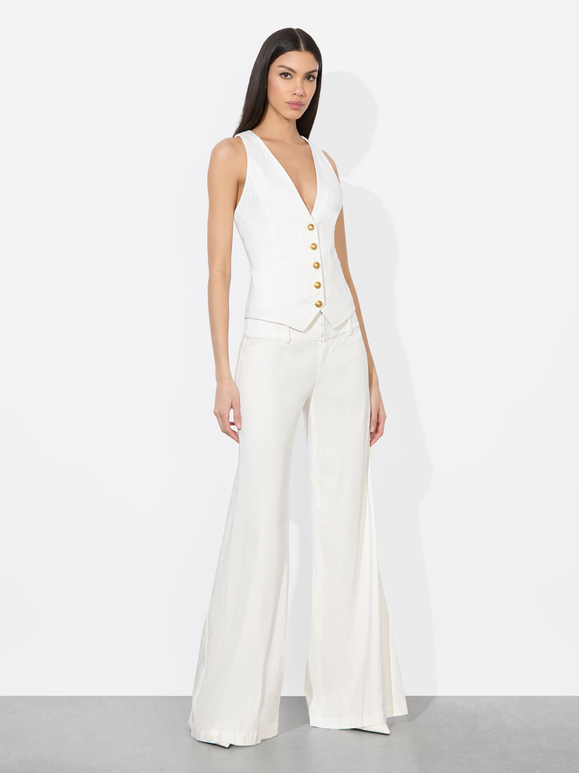 MAZIE LINEN VEST - 6
