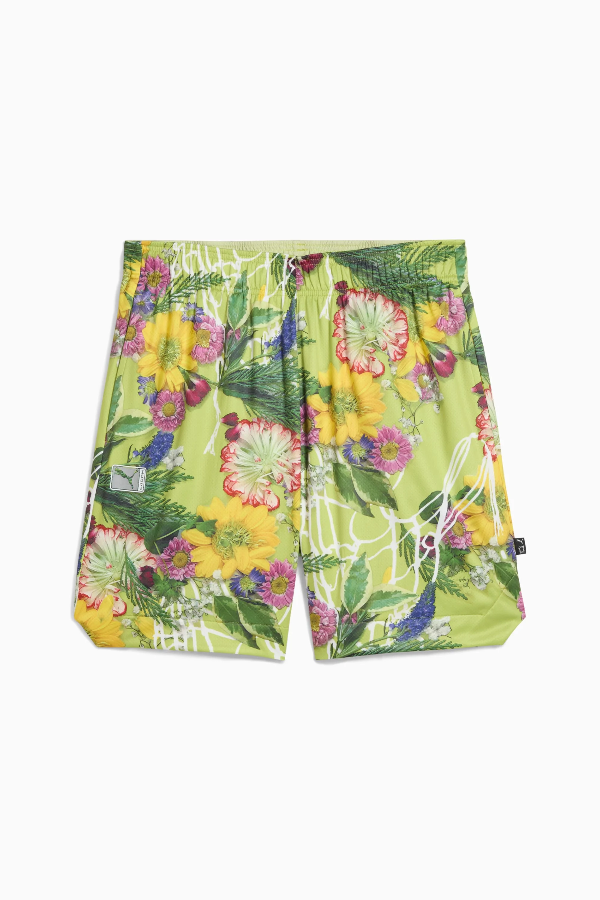 Dunked In Florals Men's All-Over-Print Shorts - 1