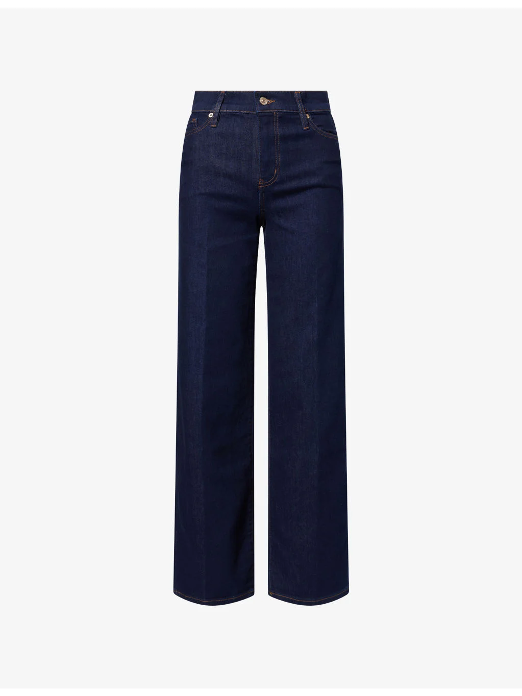 Le Slim Palazzo Wide-Leg Stretch-Denim Blend Jeans - 1