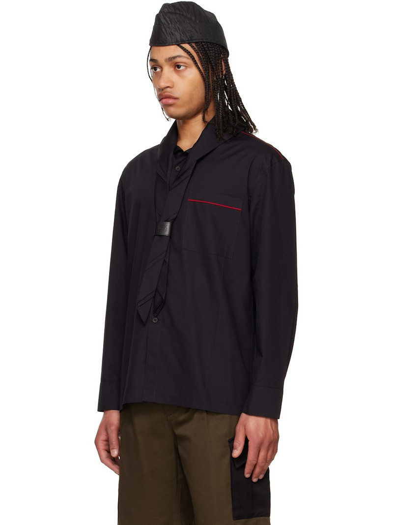 OLLY SHINDER Black Ceremony Shirt outlook