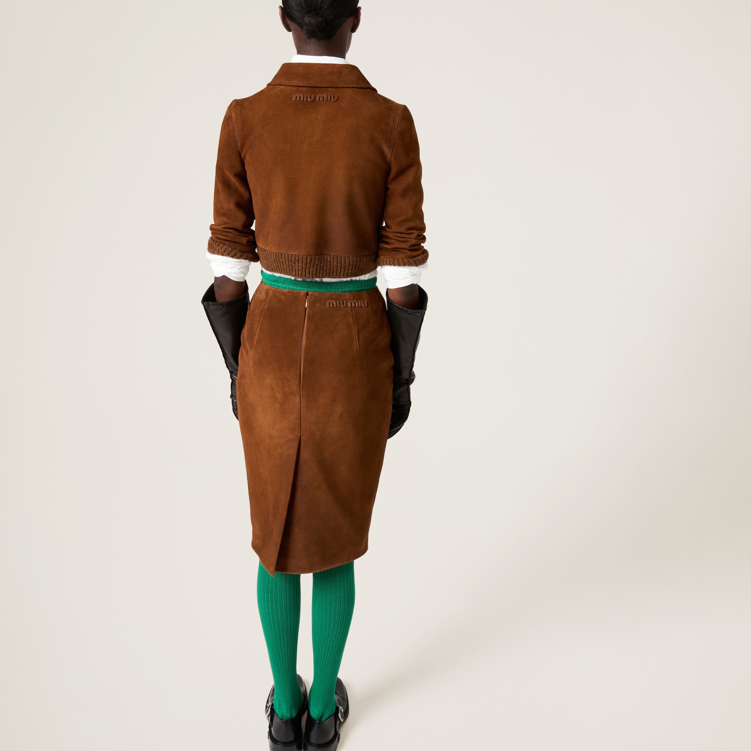 Suede skirt - 3